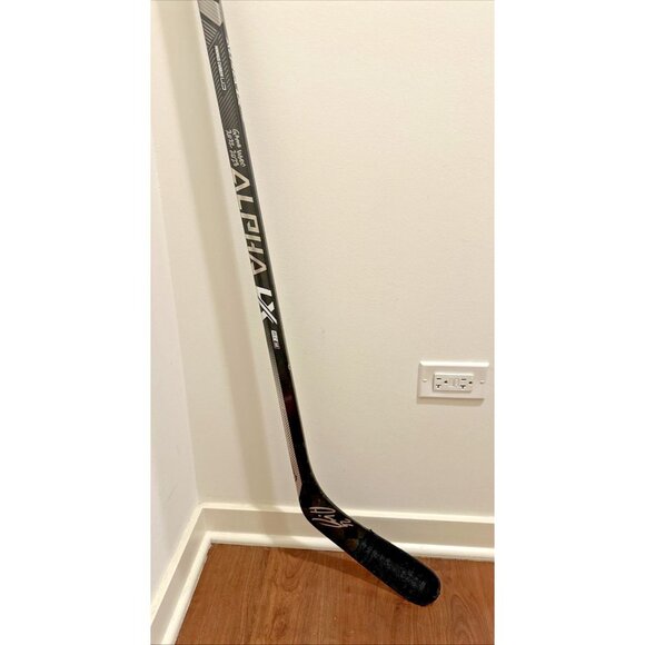 Warrior Alpha LX Pro Hockey Stick 60" Senior Left 85 Flex NHL Signed & Game Used - Picture 2 of 12